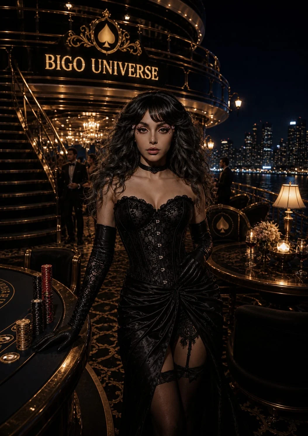 Barco de noche